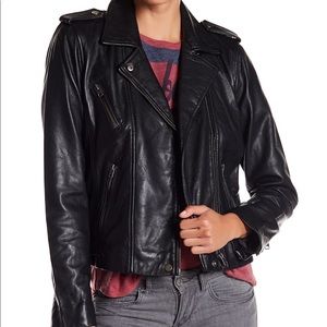 Lucky brand Leather Moto Jacket
